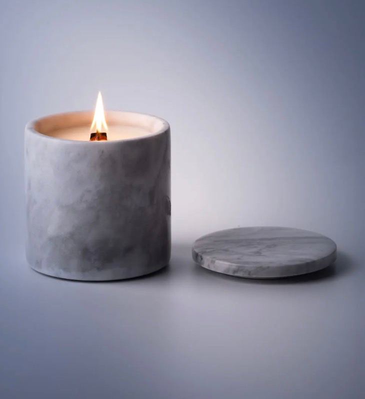 Marble Candle