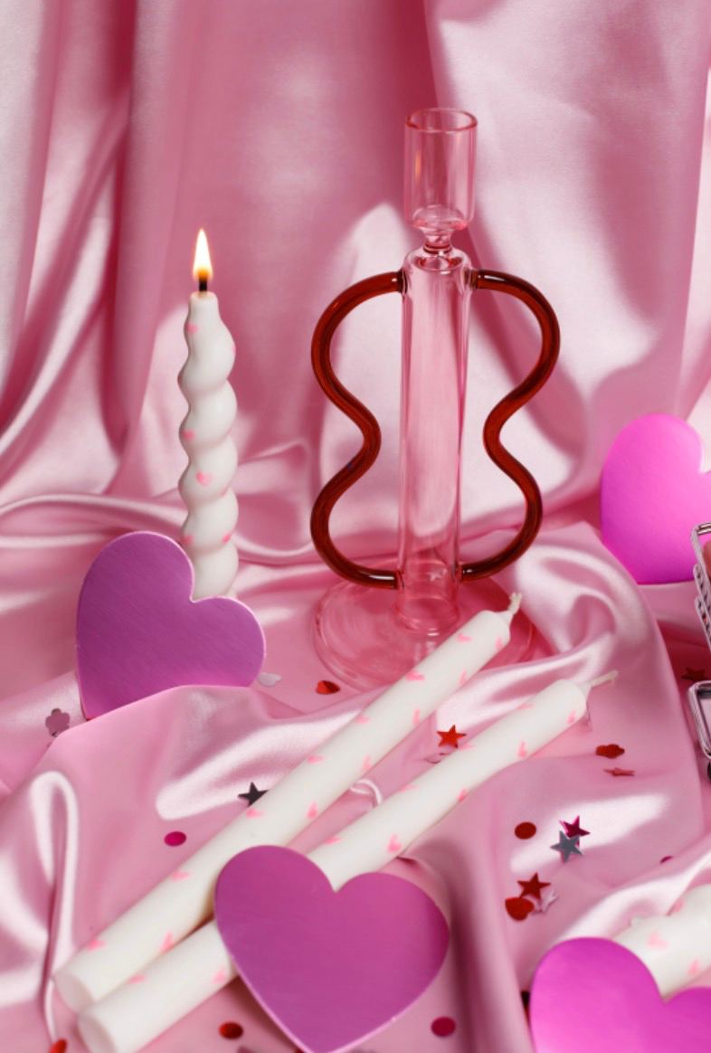 Love-is-Love Taper Candles, Full Set of 3